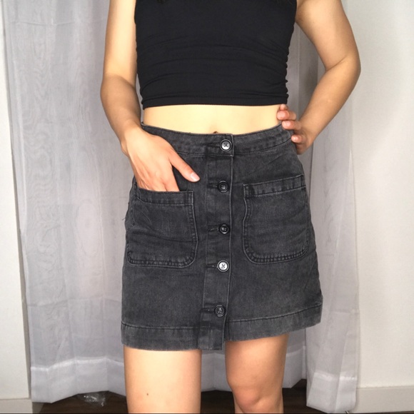 Free People Dresses & Skirts - SOLD Free People button up skirt